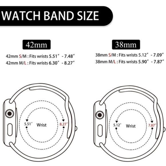 NEW Gray Blue Sport Silicone For Apple Watch - Picture 2 of 2